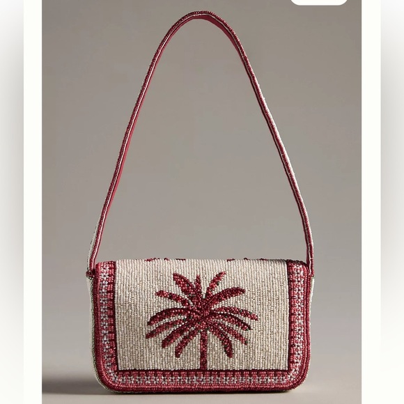 NWOT Maeve The Fiona Beaded Bag: Resort Edition - Picture 2 of 14